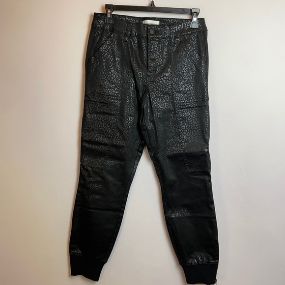 Level 99 Jolie Glossy Panther Utility Pants Jogger - Picture 2 of 8